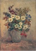 Pierre Laprade Vase de fleurs oil on canvas